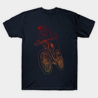 CYCLIST IN ACTION T-Shirt